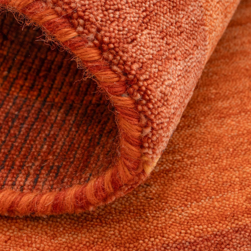 Tapis Gabbeh - Softy - 90 x 60 cm - rouille