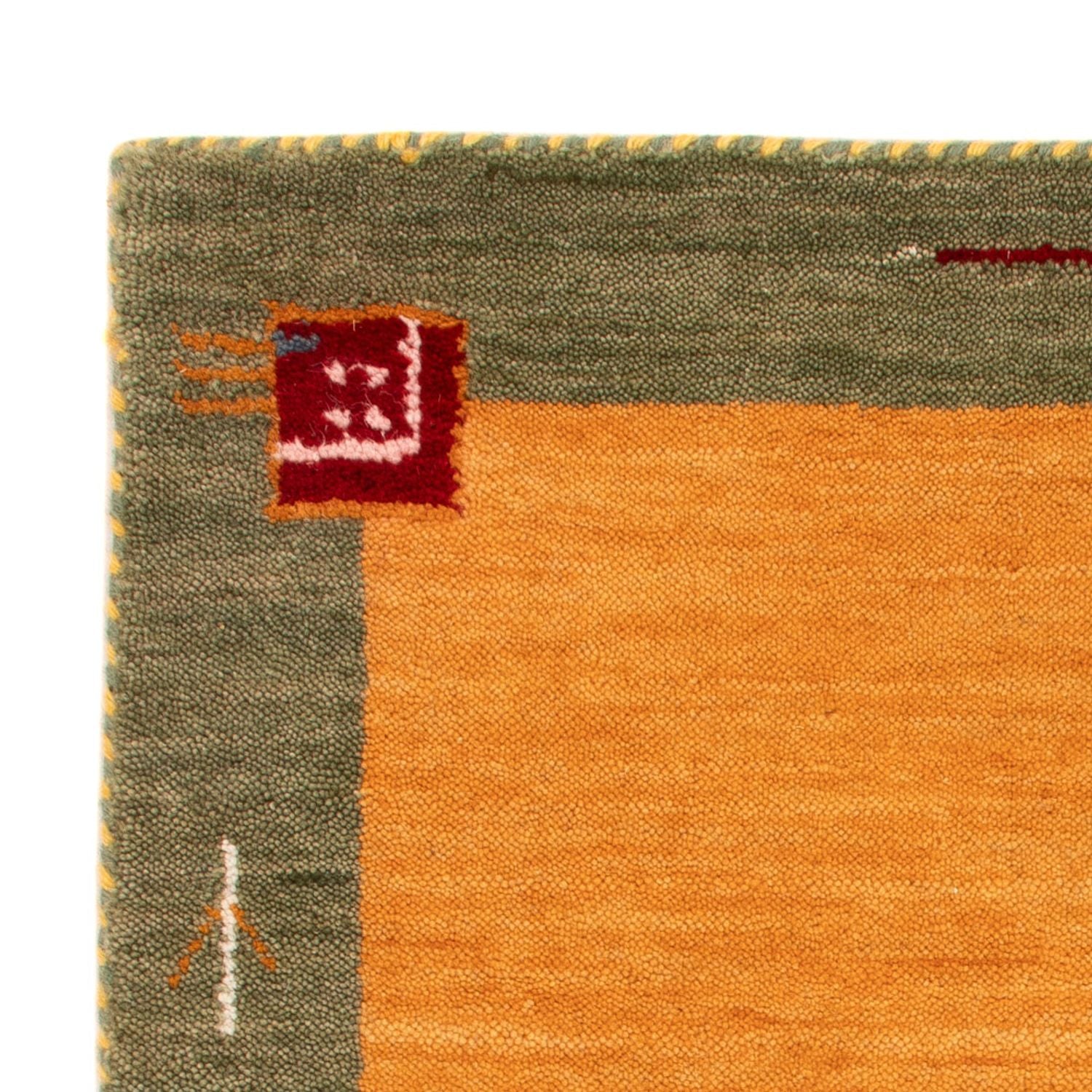 Tapis Gabbeh - Softy - 90 x 60 cm - orange