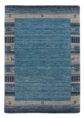 Tapis Gabbeh - Softy - 90 x 60 cm - bleu