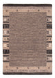 Tapis Gabbeh - Softy - 90 x 60 cm - gris