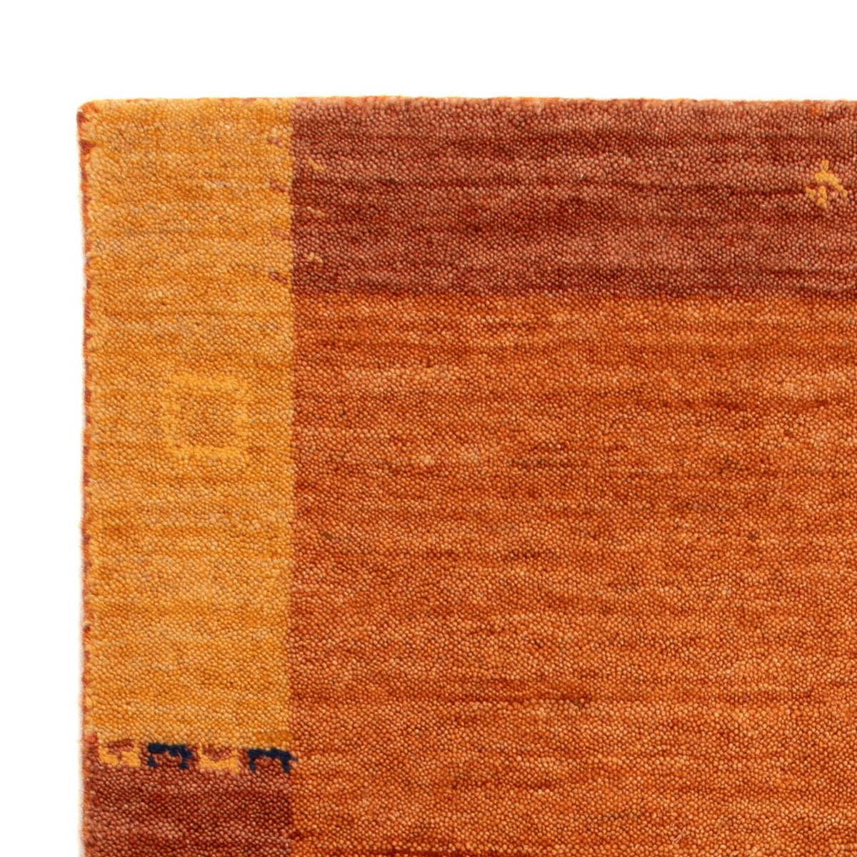 Tapis Gabbeh - Softy - 90 x 60 cm - rouille