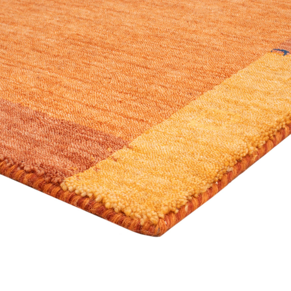 Tapis Gabbeh - Softy - 90 x 60 cm - rouille