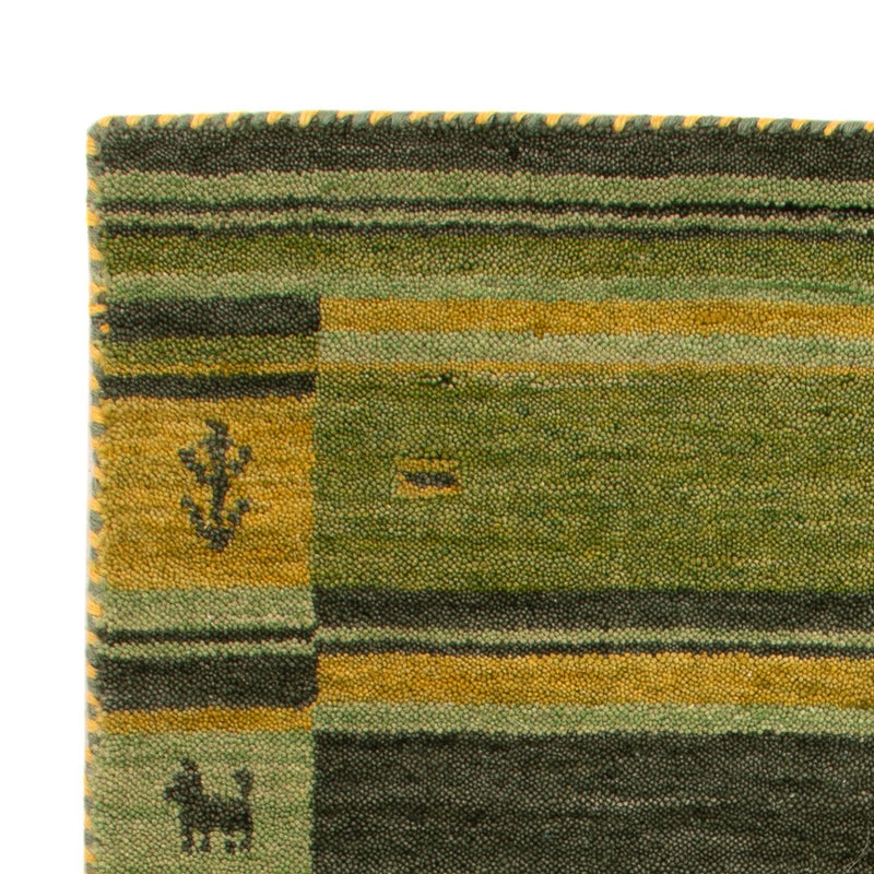 Tapis Gabbeh - Softy - 90 x 60 cm - vert