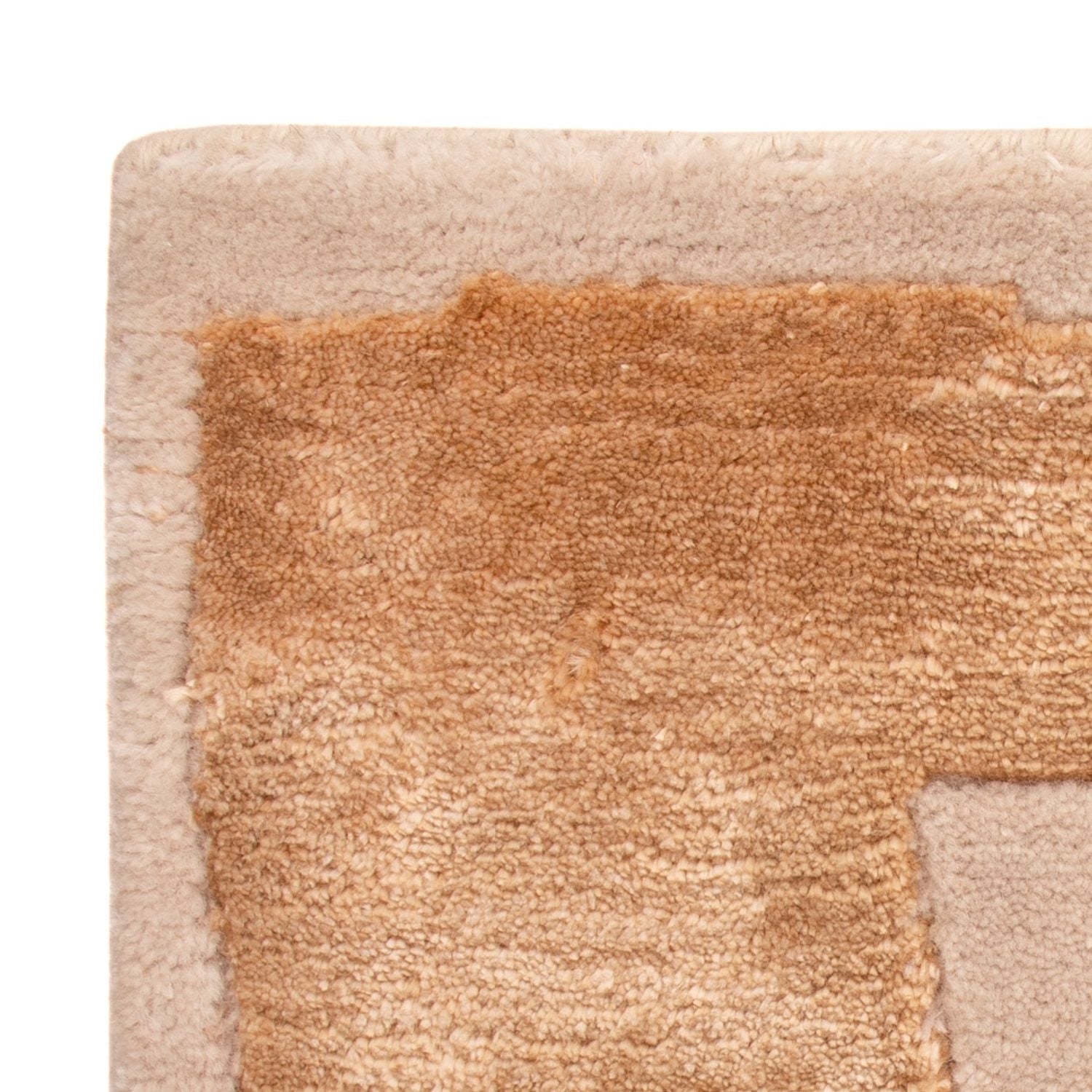 Tapis design carré  - 30 x 30 cm - or scala
