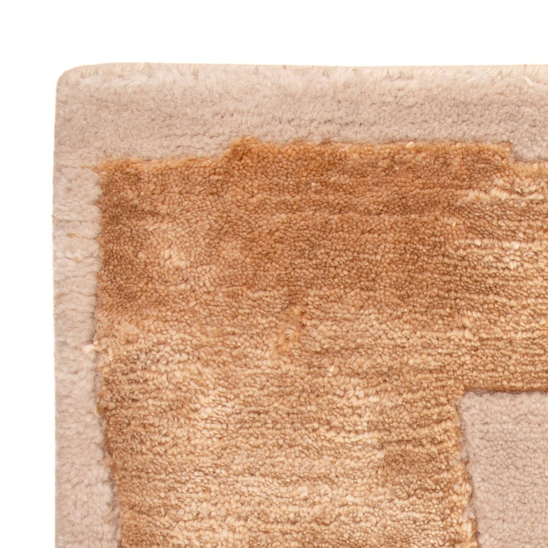 Tapis design carré  - 30 x 30 cm - or scala
