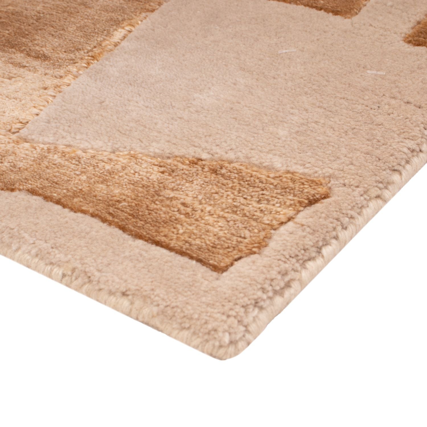 Tapis design carré  - 30 x 30 cm - or scala