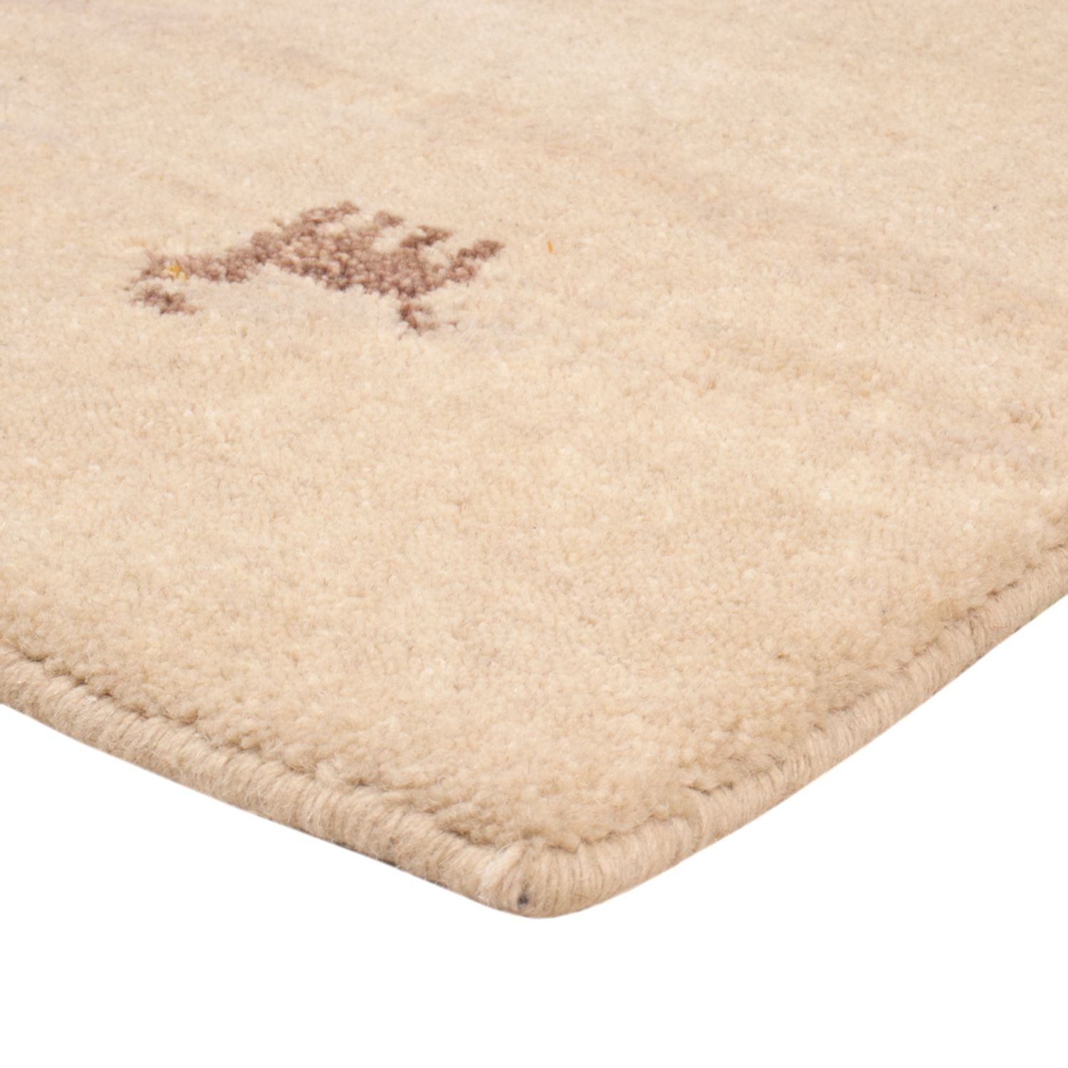 Tapis de couloir Tapis Gabbeh - Softy - 200 x 80 cm - beige
