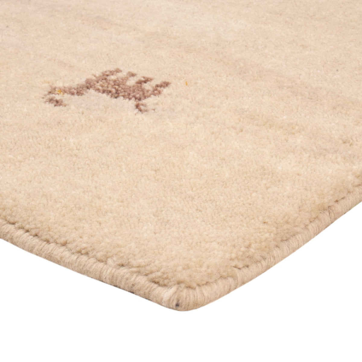 Tapis de couloir Tapis Gabbeh - Softy - 200 x 80 cm - beige