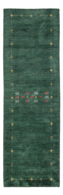Tapis de couloir Tapis Gabbeh - Softy - 300 x 80 cm - vert