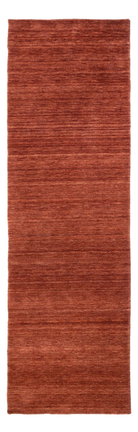 Tapis de couloir Tapis Gabbeh - Loribaft Softy - 300 x 80 cm - marron
