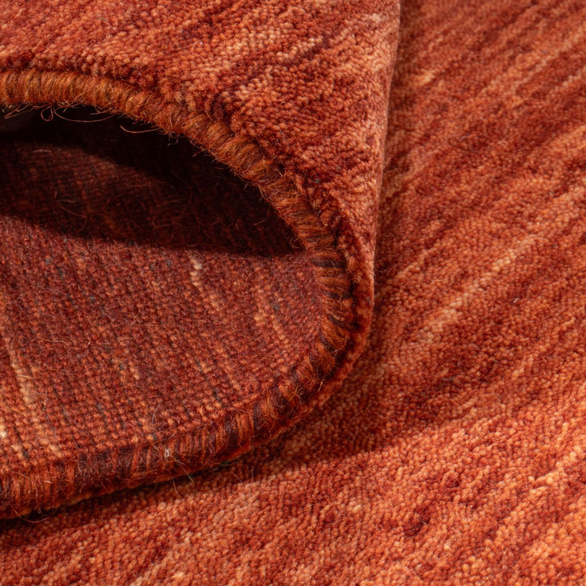 Tapis de couloir Tapis Gabbeh - Loribaft Softy - 300 x 80 cm - marron