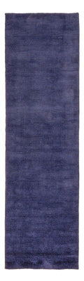 Tapis de couloir Tapis Gabbeh - Softy - 300 x 80 cm - bleu