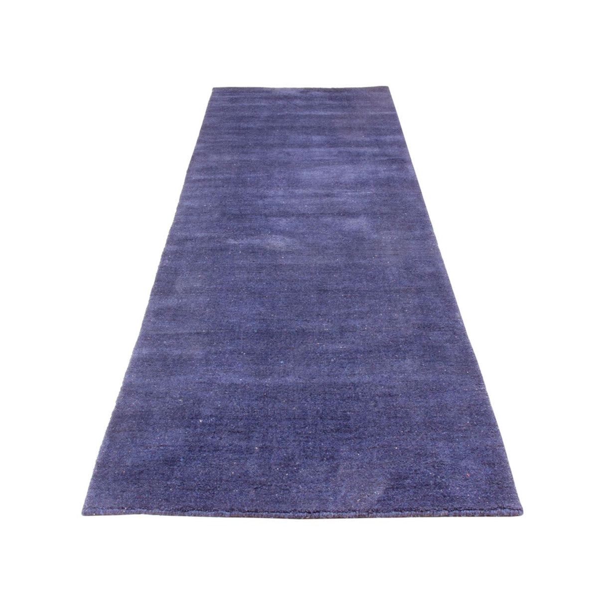 Tapis de couloir Tapis Gabbeh - Softy - 300 x 80 cm - bleu