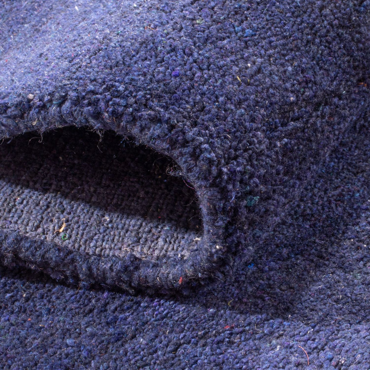 Tapis de couloir Tapis Gabbeh - Softy - 300 x 80 cm - bleu