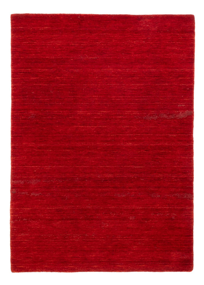 Tapis Gabbeh - Loribaft Softy - 150 x 100 cm - rouge