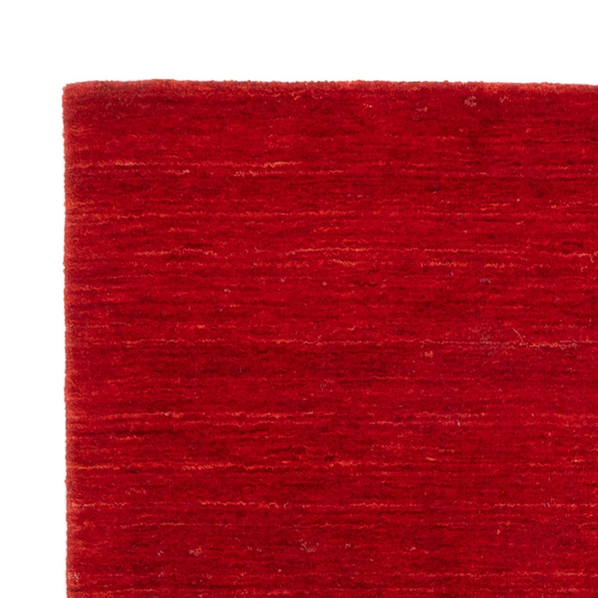 Tapis Gabbeh - Loribaft Softy - 150 x 100 cm - rouge