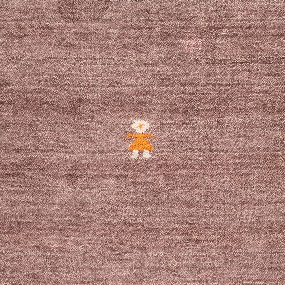 Tapis Gabbeh - Softy carré  - 150 x 150 cm - marron