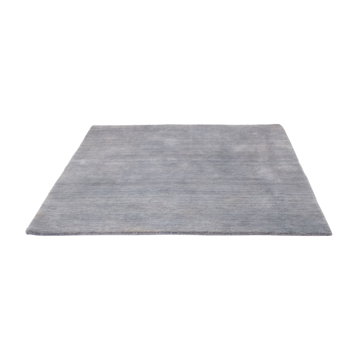 Tapis Gabbeh - Loribaft Softy carré  - 150 x 150 cm - gris