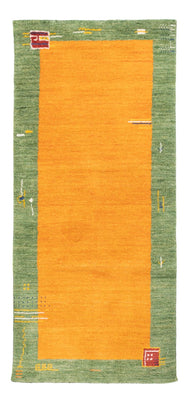 Tapis de couloir Tapis Gabbeh - Softy - 200 x 80 cm - orange