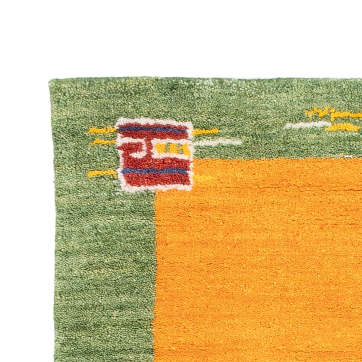 Tapis de couloir Tapis Gabbeh - Softy - 200 x 80 cm - orange