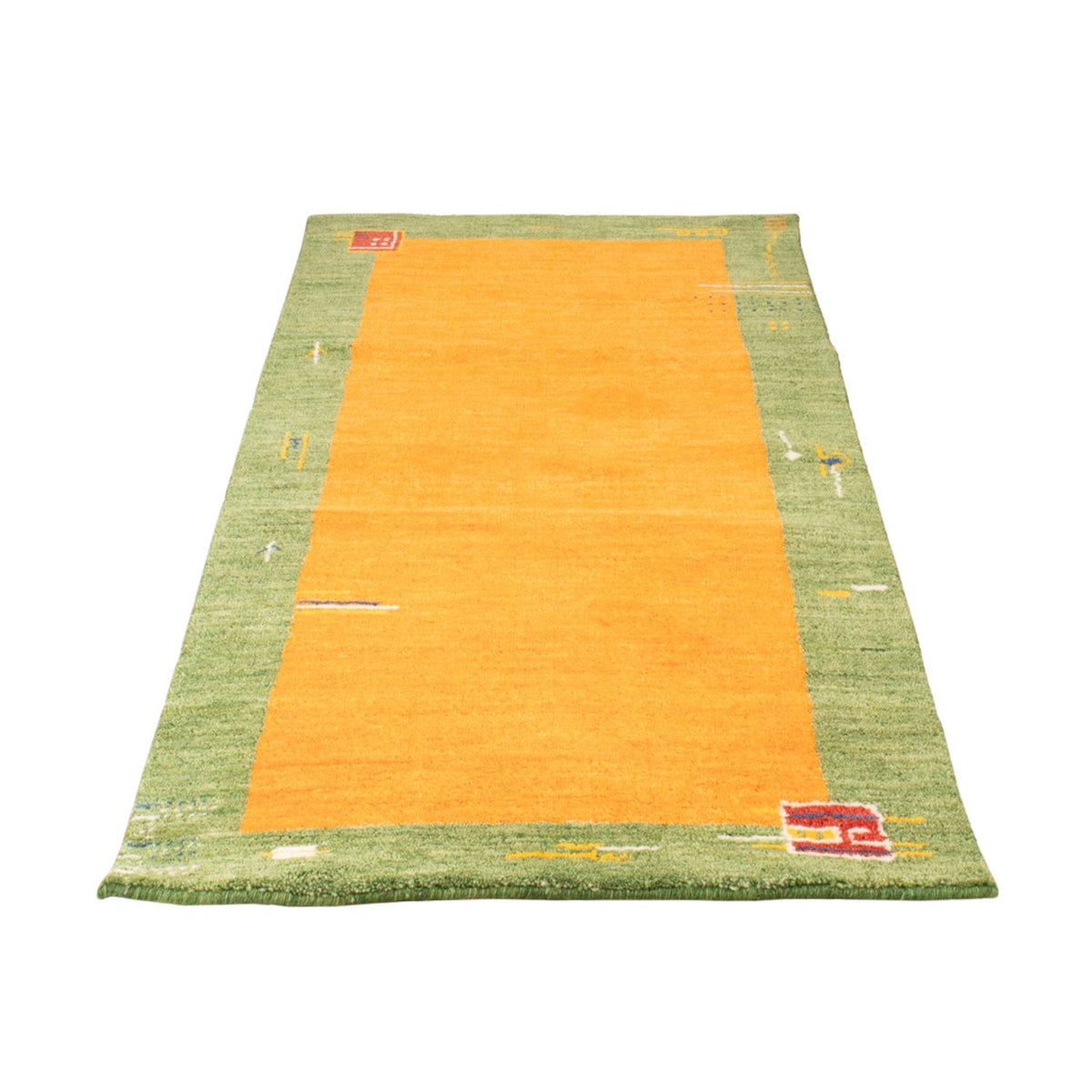 Tapis de couloir Tapis Gabbeh - Softy - 200 x 80 cm - orange