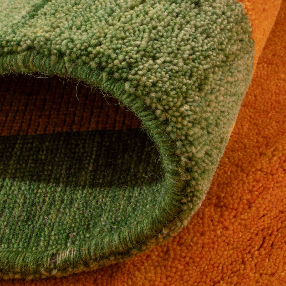 Tapis de couloir Tapis Gabbeh - Softy - 200 x 80 cm - orange