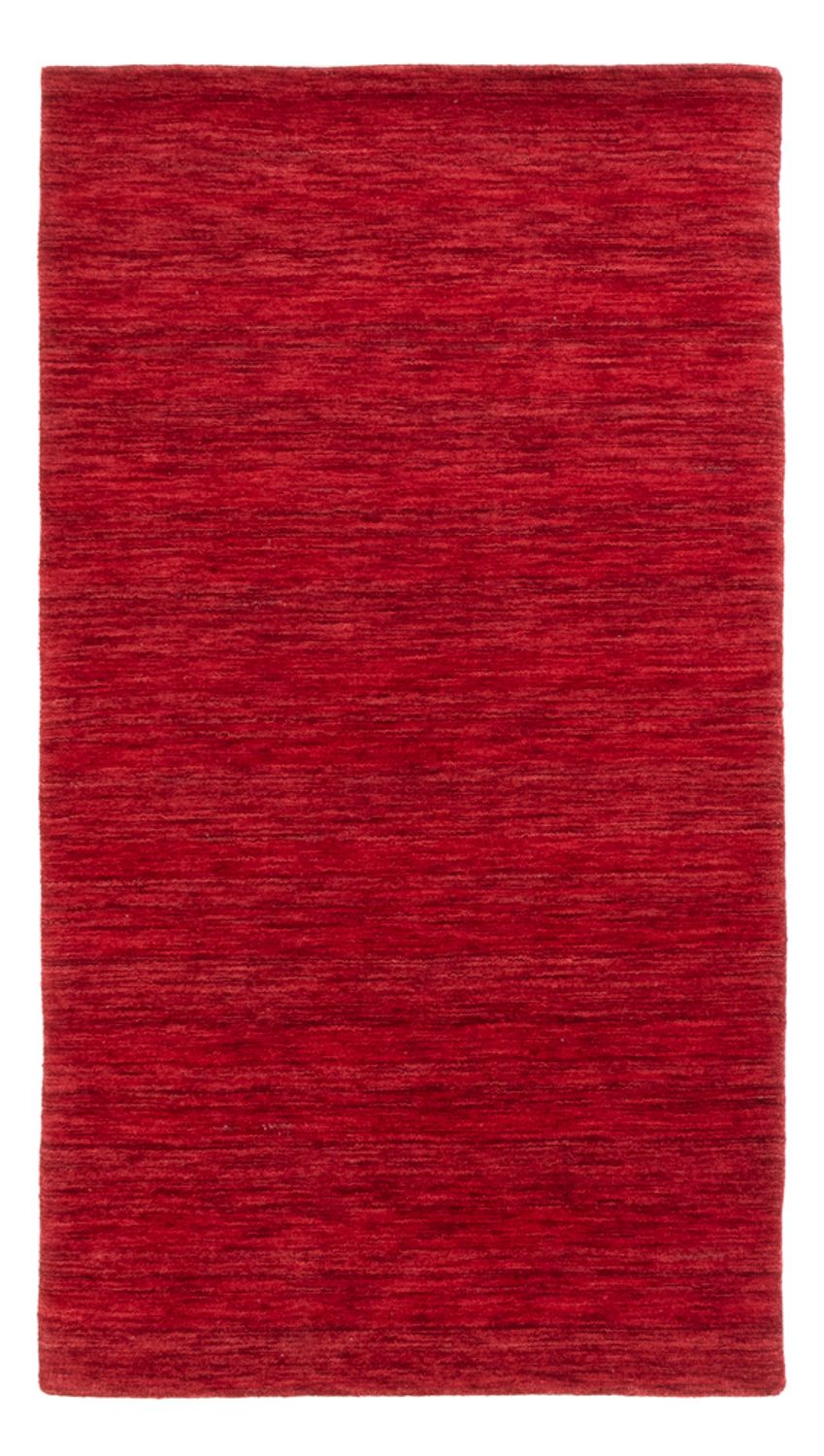 Tapis Gabbeh - Loribaft Softy - 145 x 72 cm - rouge