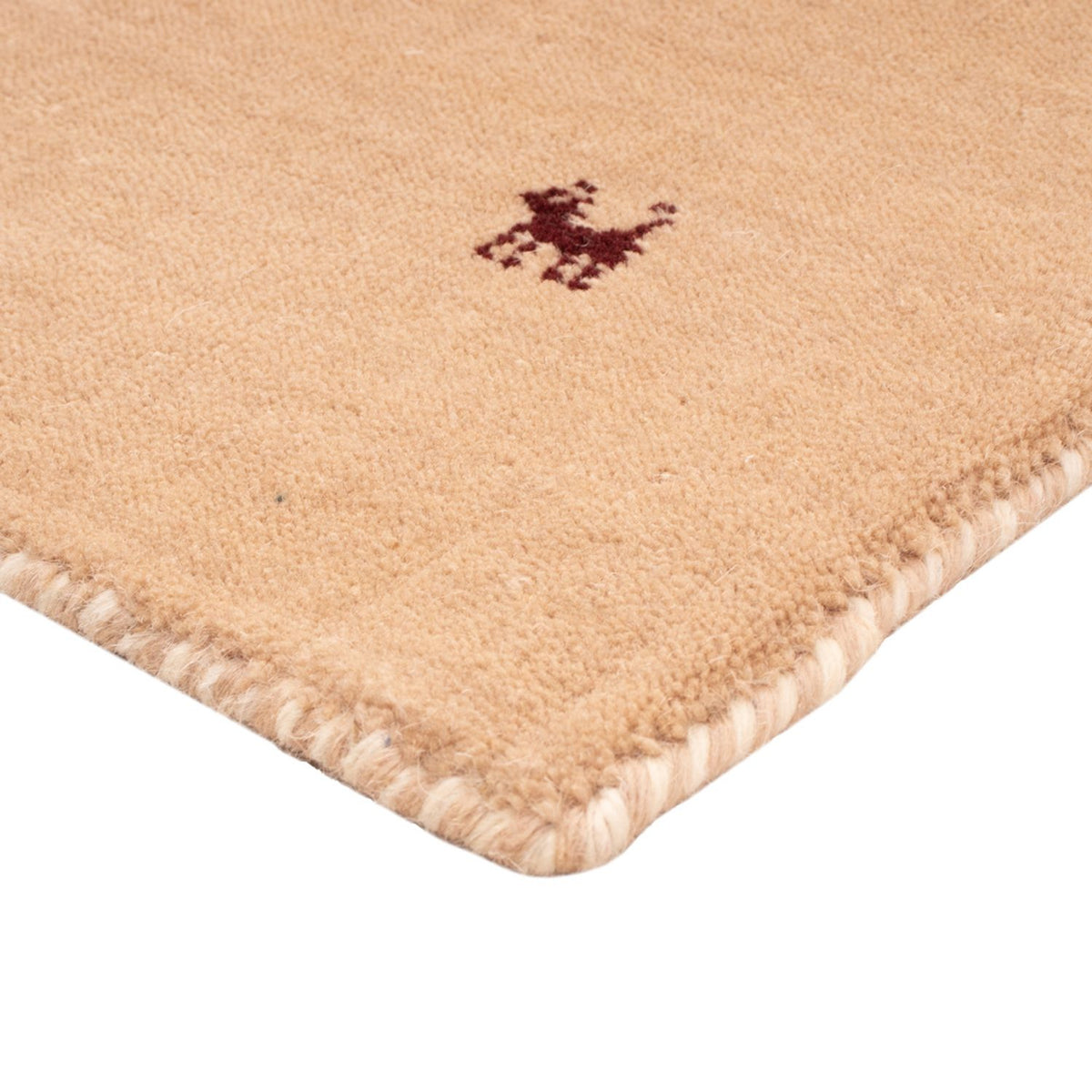 Tapis Gabbeh - Softy - 65 x 60 cm - beige