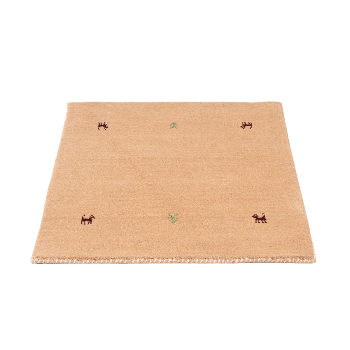 Tapis Gabbeh - Softy - 65 x 60 cm - beige
