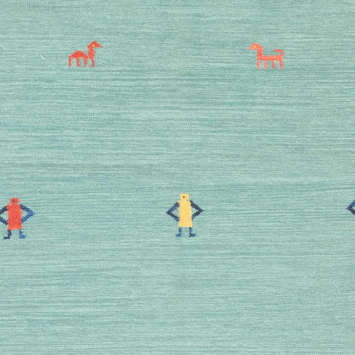 Tapis Kelim - Tendance - 240 x 160 cm - turquoise