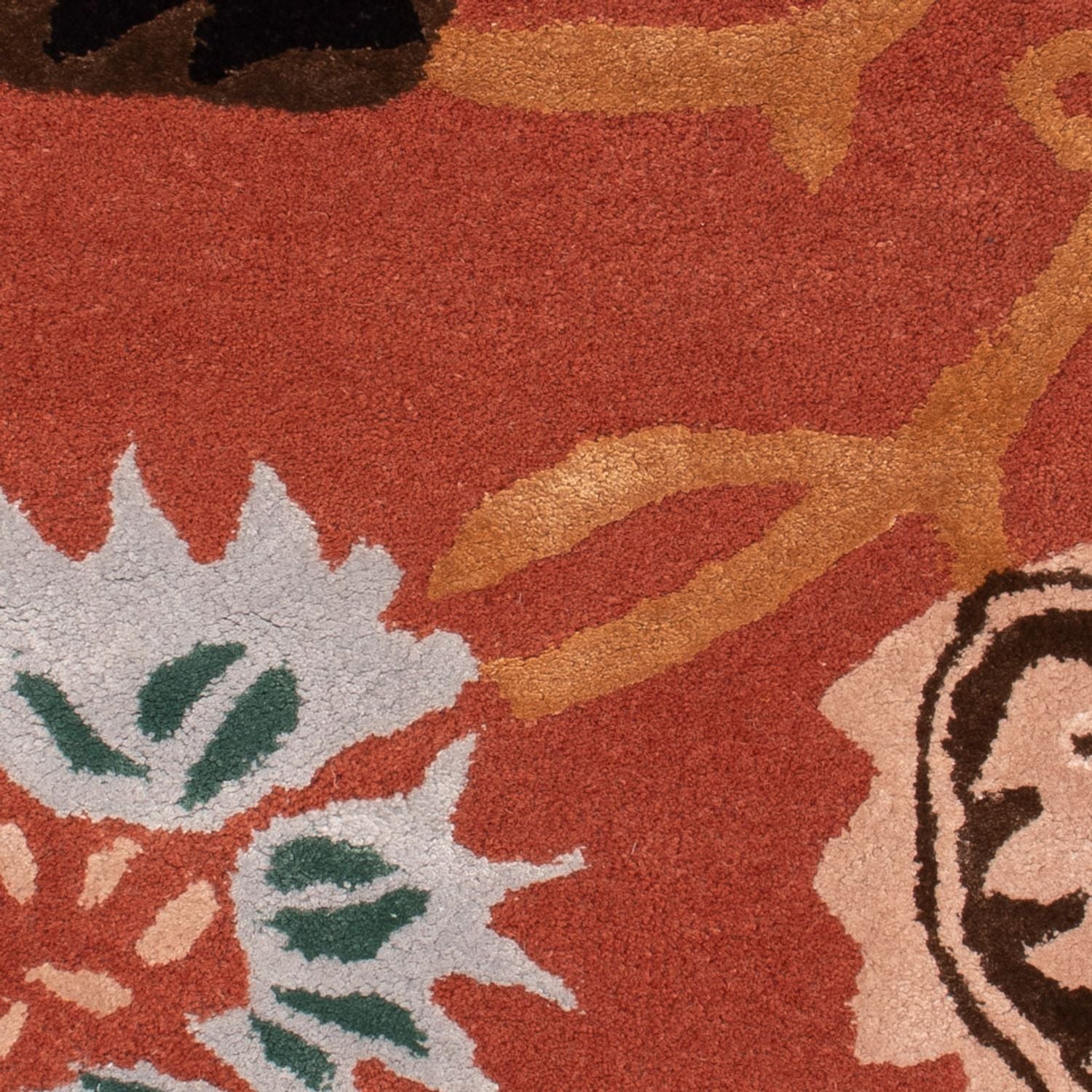 Tapis design - 90 x 60 cm - saumon