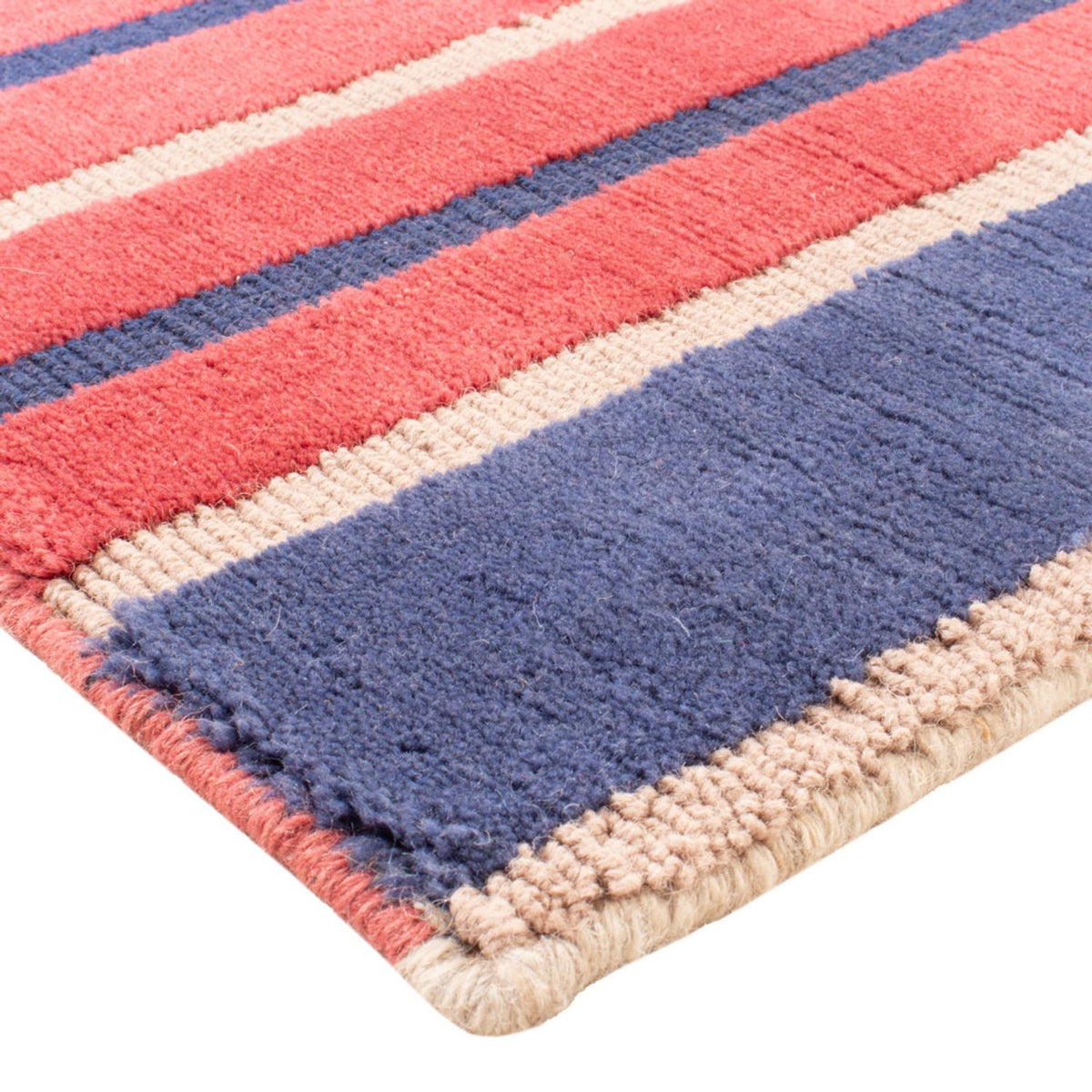 Tapis en laine - 140 x 90 cm - multicolore