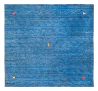 Tapis Gabbeh - Softy carré  - 250 x 250 cm - bleu