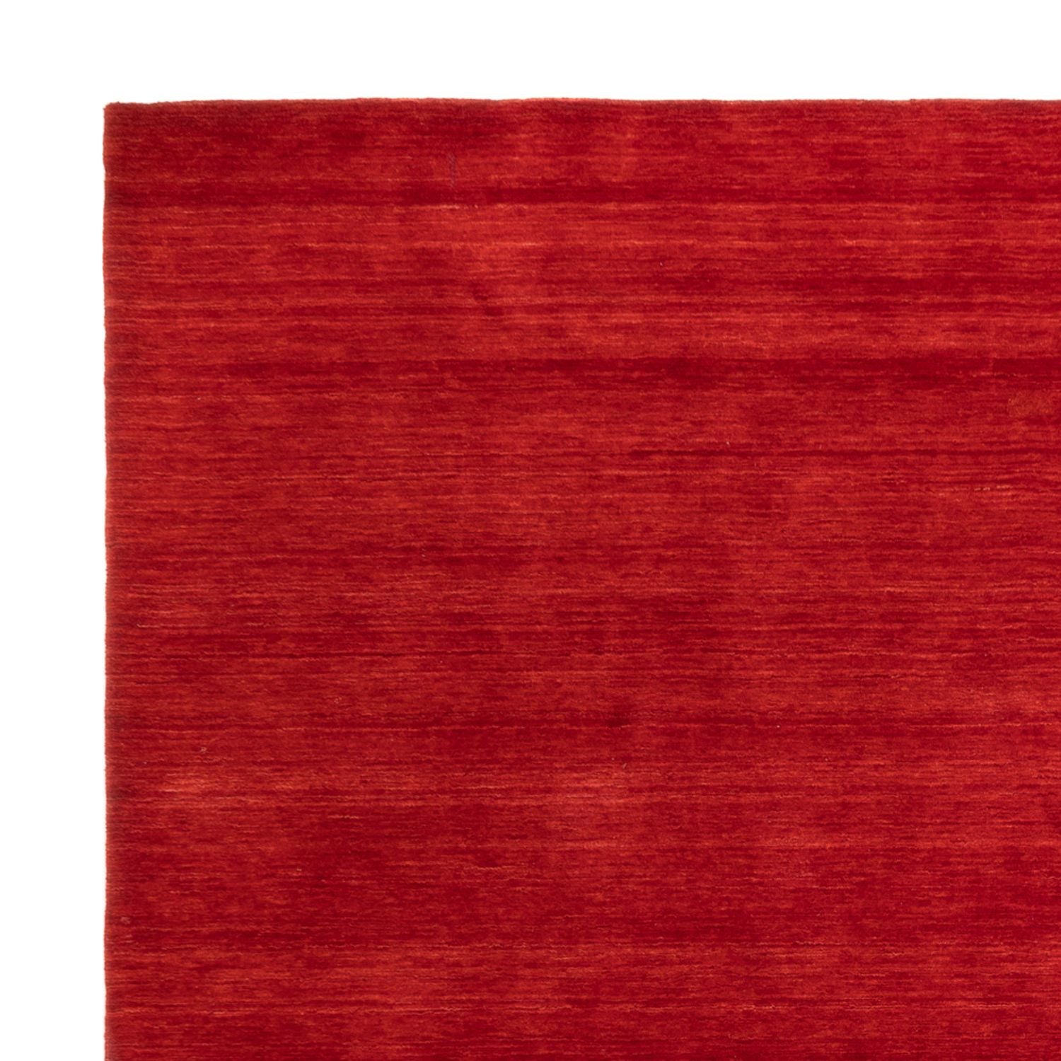 Tapis Gabbeh - Loribaft Softy - 300 x 250 cm - rouge