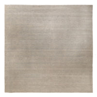 Tapis Gabbeh - Loribaft Softy carré  - 250 x 250 cm - argent