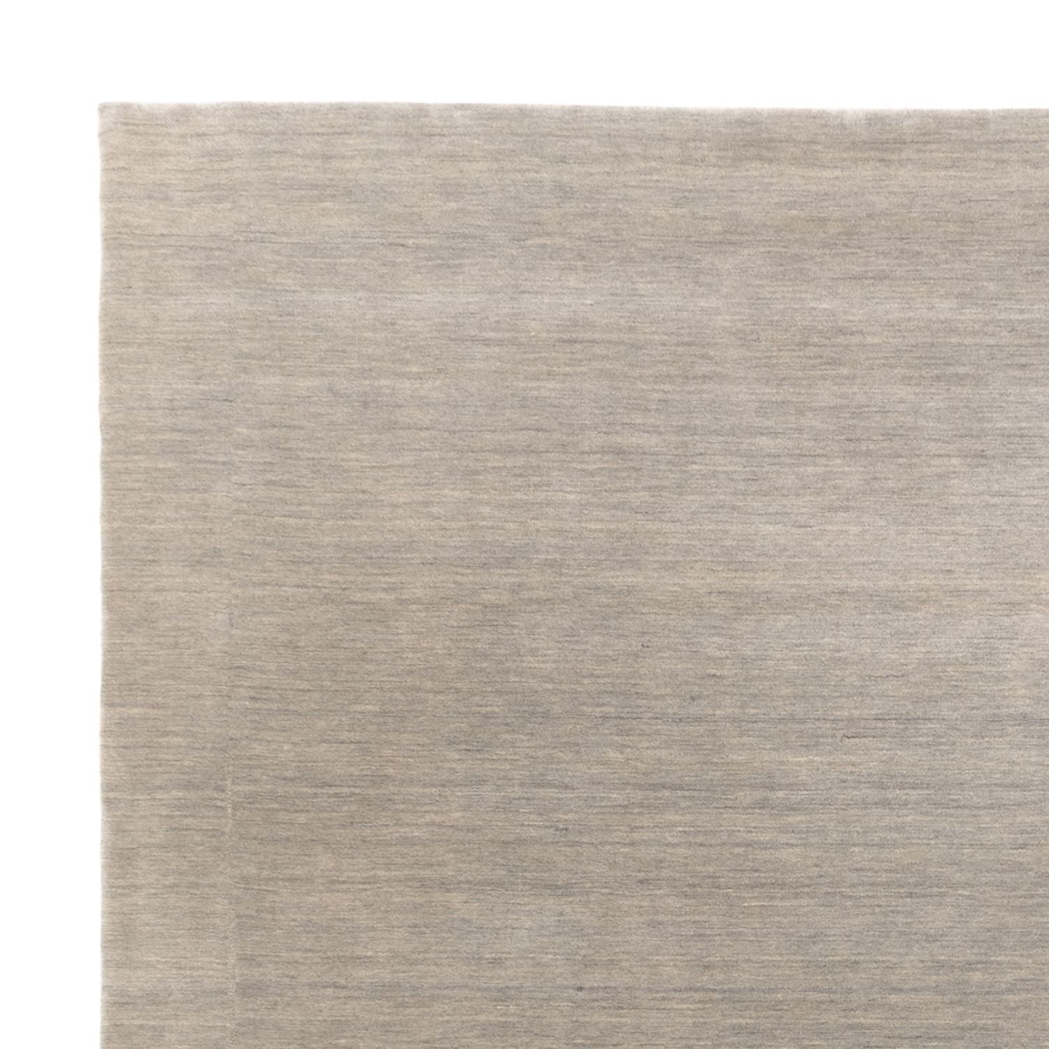 Tapis Gabbeh - Loribaft Softy carré  - 250 x 250 cm - argent