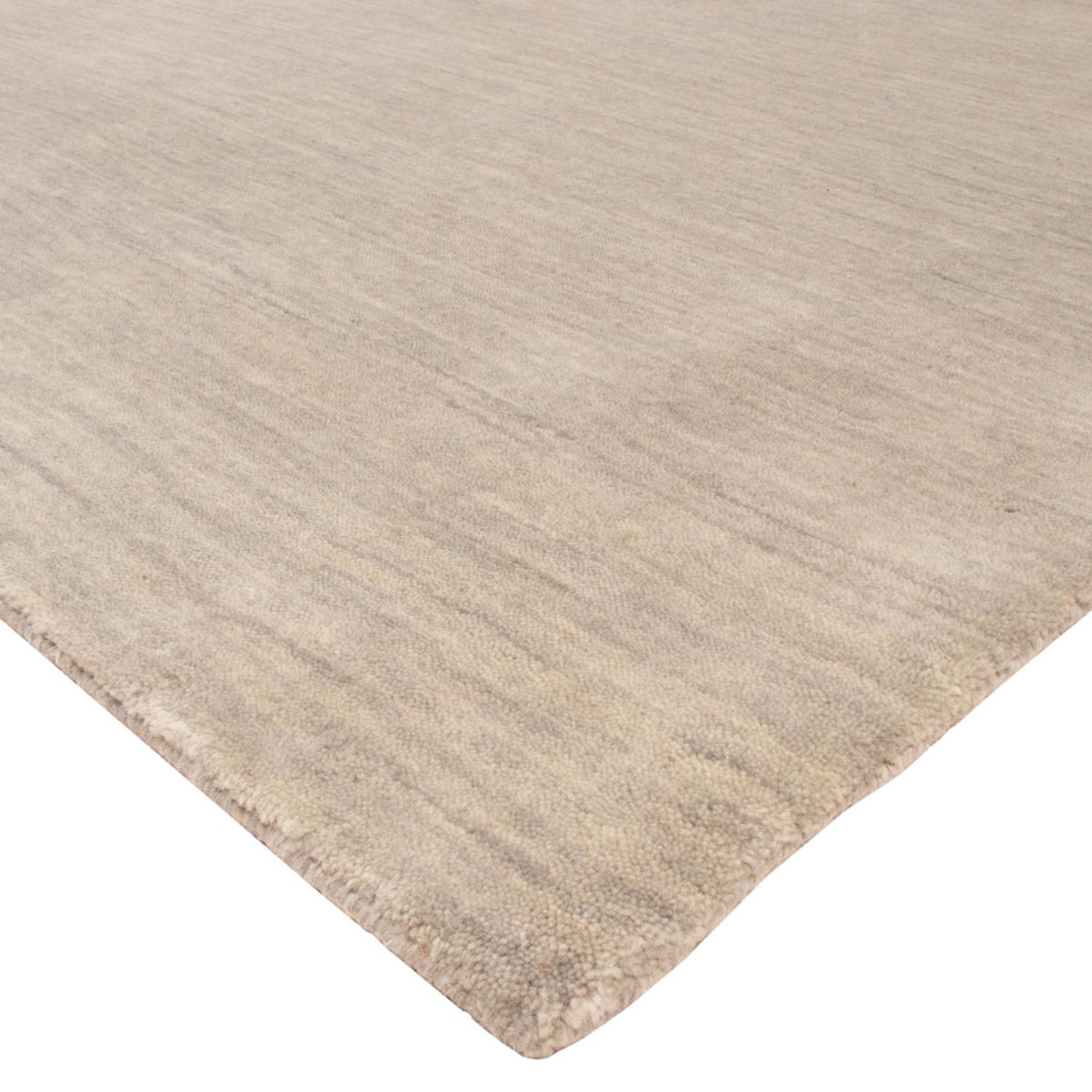 Tapis Gabbeh - Loribaft Softy carré  - 250 x 250 cm - argent