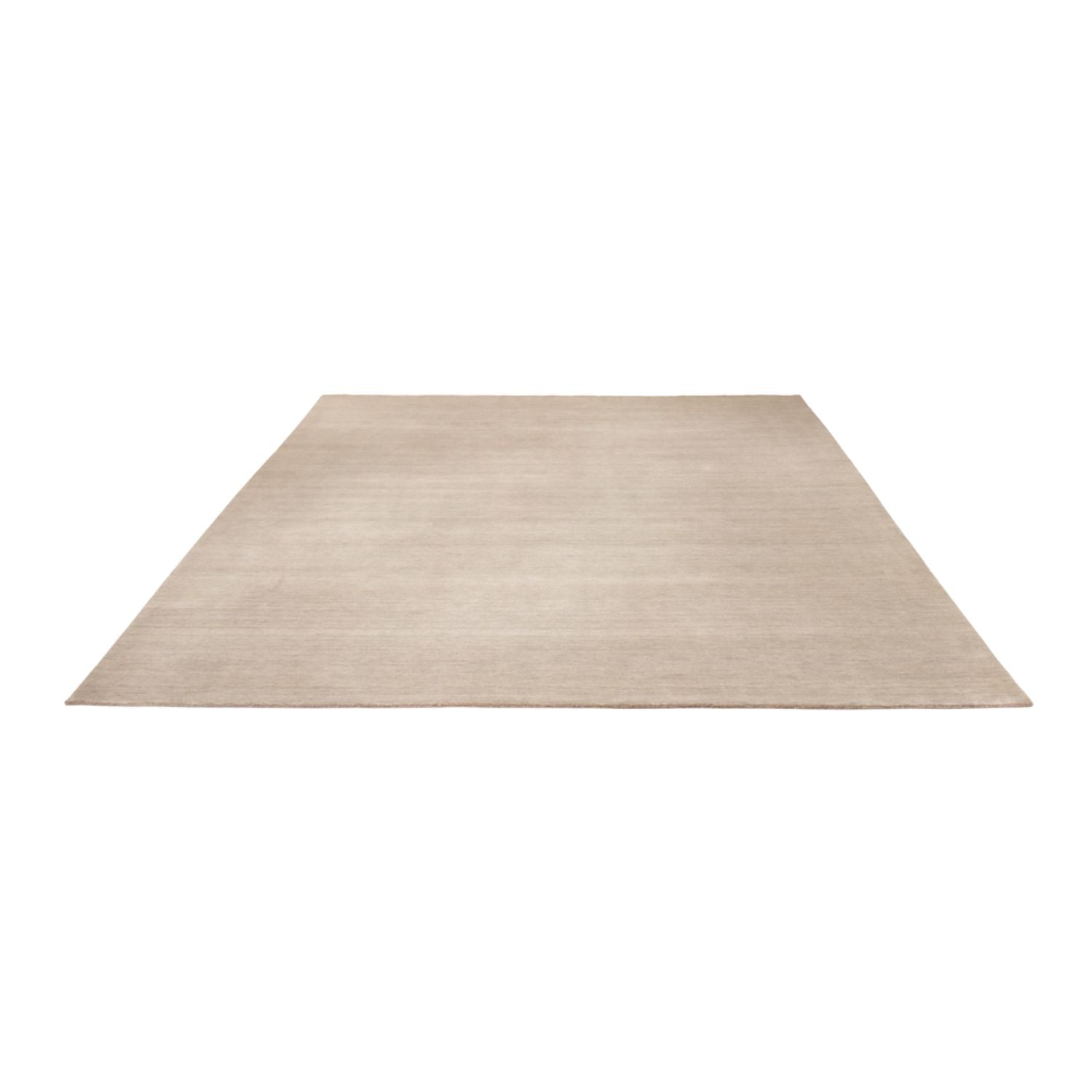 Tapis Gabbeh - Loribaft Softy carré  - 250 x 250 cm - argent