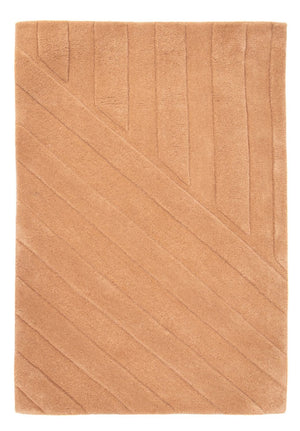 Tapis en laine - 90 x 60 cm - saumon