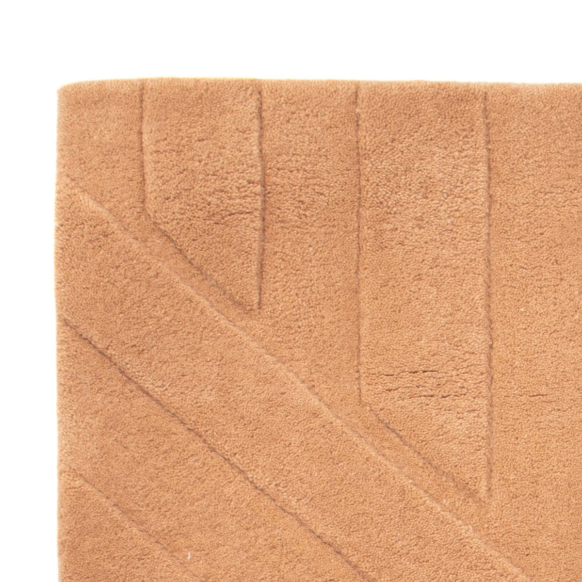 Tapis en laine - 90 x 60 cm - saumon