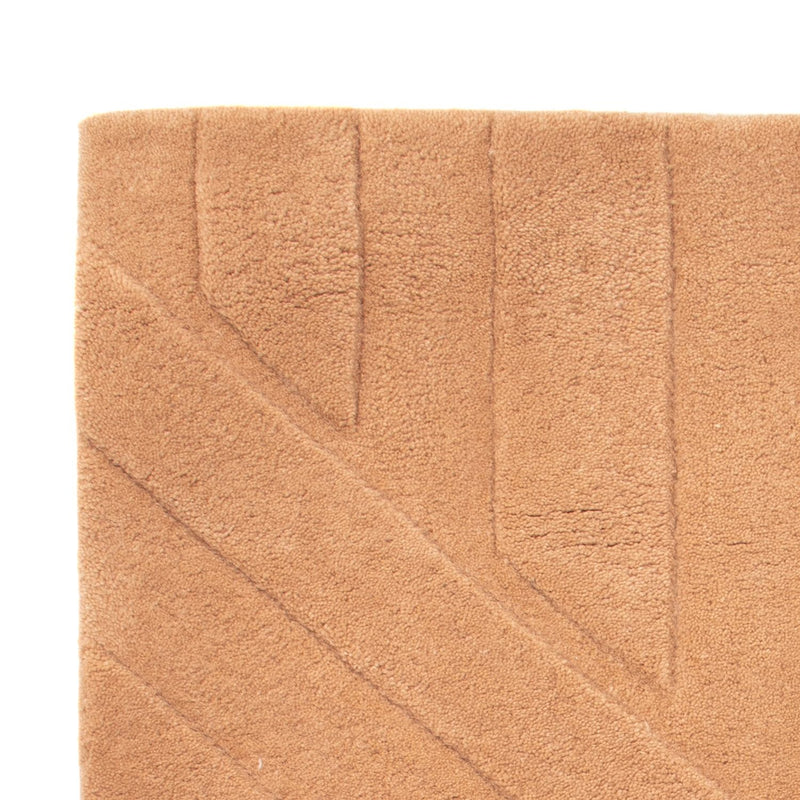 Tapis en laine - 90 x 60 cm - saumon