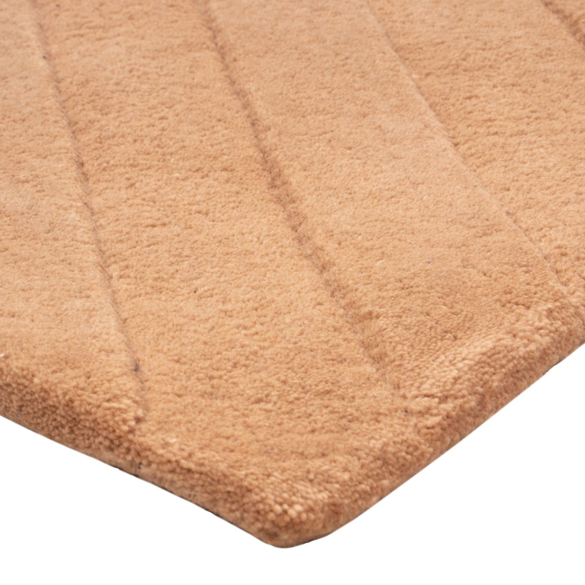 Tapis en laine - 90 x 60 cm - saumon