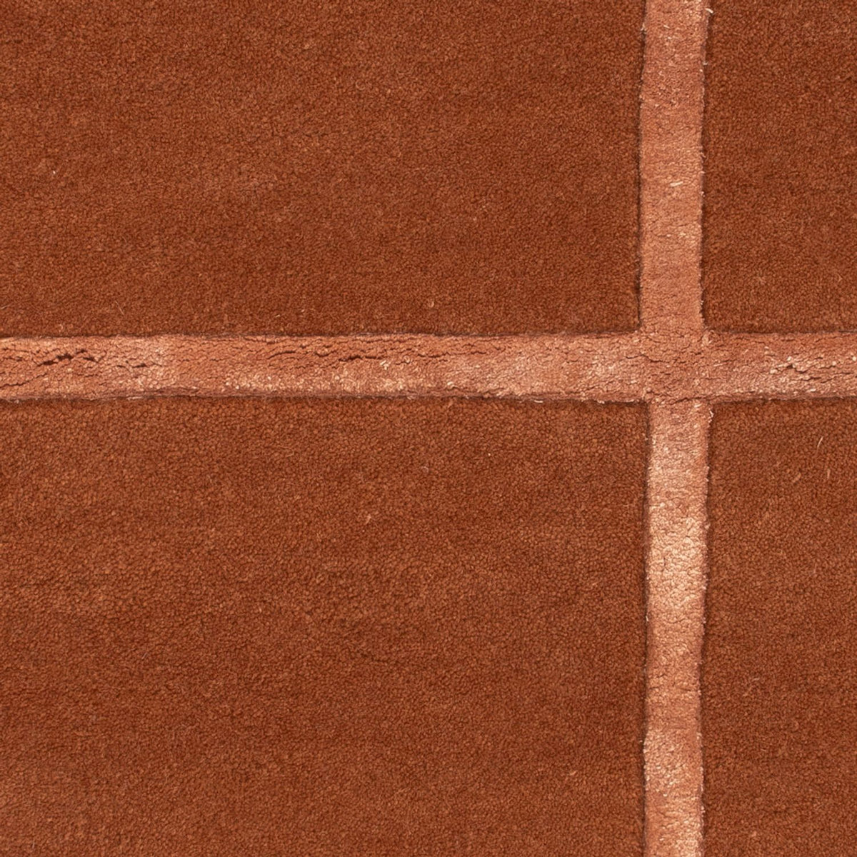 Tapis en laine - 90 x 60 cm - marron