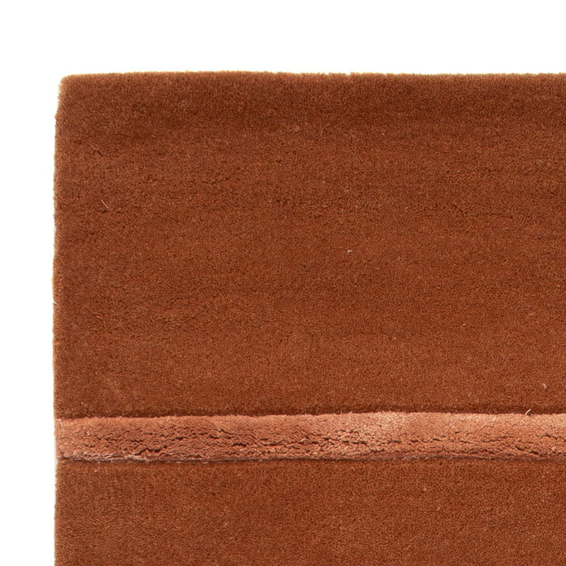 Tapis en laine - 90 x 60 cm - marron