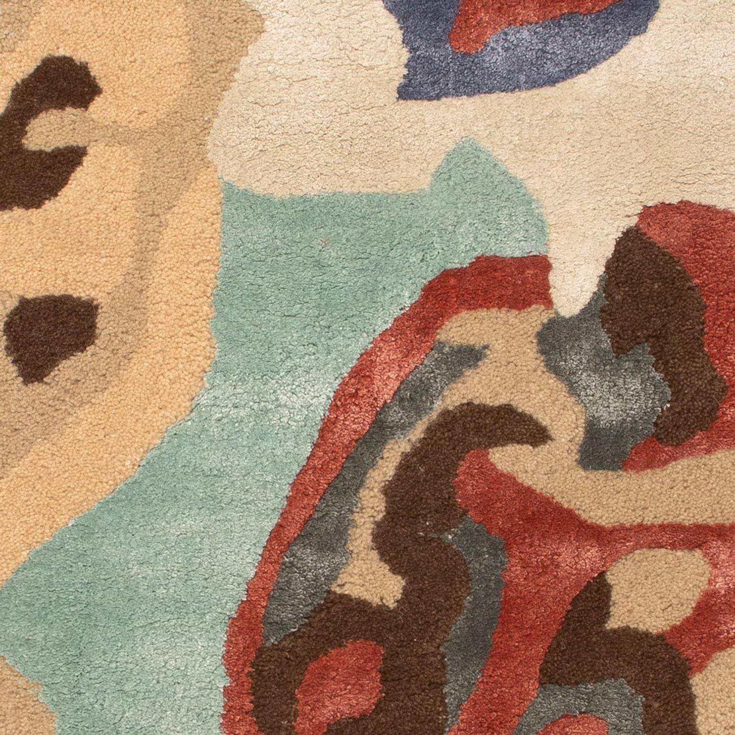 Tapis design - 90 x 60 cm - multicolore