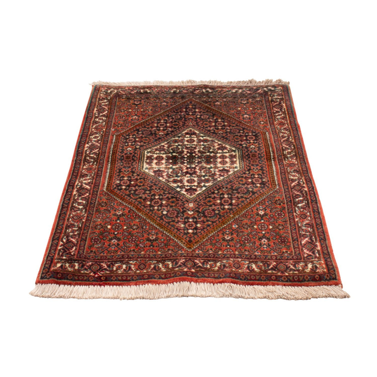 Tapis persan - Bidjar - 102 x 74 cm - rouge