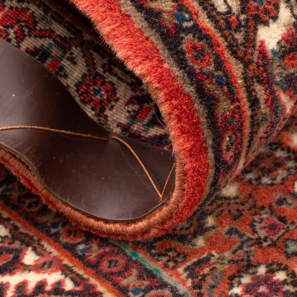 Tapis persan - Bidjar - 102 x 74 cm - rouge