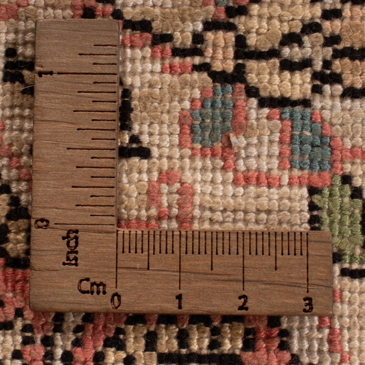 Tapis en soie - Soie du Cachemire - 103 x 60 cm - beige