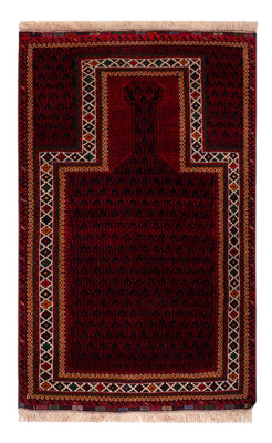 Tapis Belutsch - 148 x 96 cm - rouge