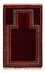 Tapis Belutsch - 148 x 96 cm - rouge